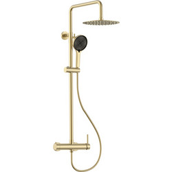 Κολώνα ντουζ πλήρης REA Brushed Gold PVD 2045004268
