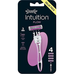 Wilkinson Sword Intuition Flow - Holici strojek + 4 hlavice