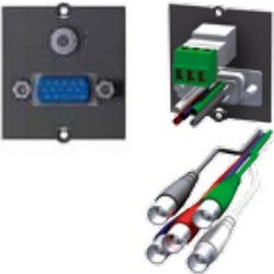 Bachmann Πρίζα VGA σε Μαύρο χρώμα 917.073