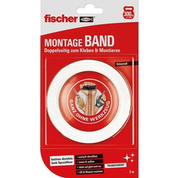 fischer Αυτοκόλλητη Ταινία Διάφανη 545955