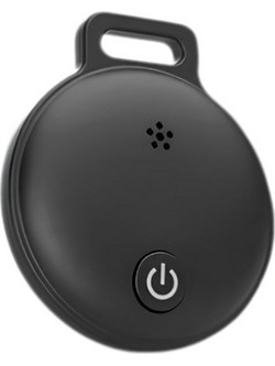 Treqa GPS Locator Μπρελόκ Εντοπισμού XY Tag για Apple Find My - ΜΑΥΡΟ