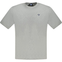 NORTH SAILS SHORT SLEEVE T-SHIRT MEN GREY - 996016000_GR0926