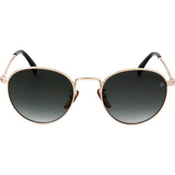 David Beckham DB 1005/S RHL/9K Ανδρικά Γυαλιά Ηλίου Στρογγυλά Κοκάλινα Χρυσά με Πράσινο Degradee Φακό