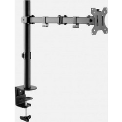 Βάση Γραφείου Μίας Οθόνης Techly ICA-LCD 503BK 13-32 - Αρθρωτός Βραχίονας & VESA 75/100