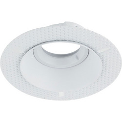 Σποτ Χωνευτό Fira 10574 1xGU10 Φ12,5x4cm White TK Lighting Στρόγγυλο