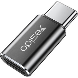 Yesido OTG Adapter (GS22) Lightning σε Type-C Grey