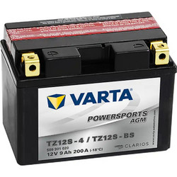 Varta Μπαταρία Μοτοσυκλέτας TTZ12S-BS 200A 9Ah