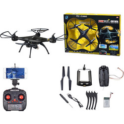 R/C Drone Quadcopter Με Κάμερα 2.4g Kαι Αξεσουάρ (MKX587081)