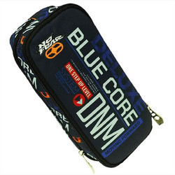 No Fear Blue Core 22 Κασετίνα με 2 Θήκες Πολύχρωμη 348-03141