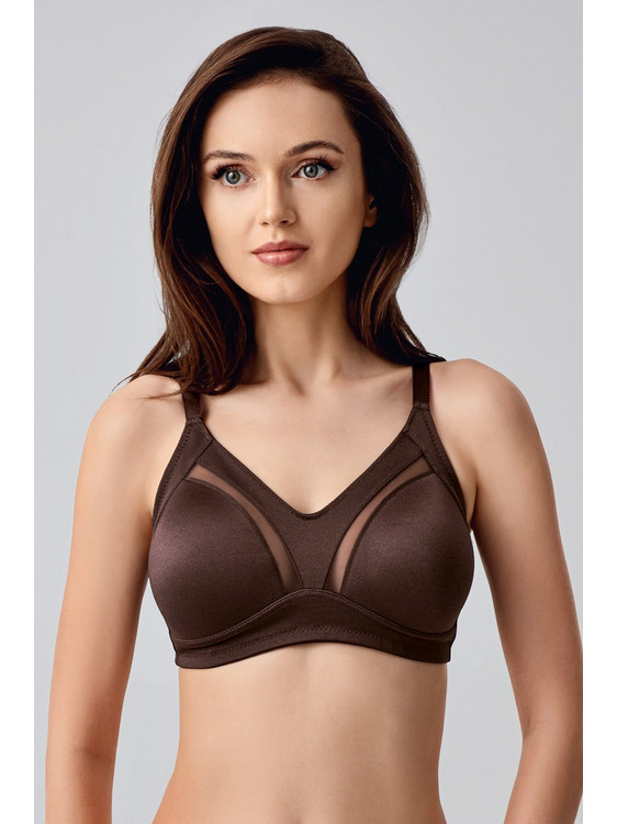New Bra Lingerie Basic Σουτιέν Καφέ NB6001-5
