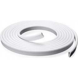 Φιλέτο καρφωτό λευκό 8x6mm 5m