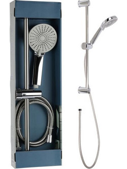 Bathroom Solutions Στήλη Ντουζ με 3 λειτουργίες και ύψος 60cm - Chrome