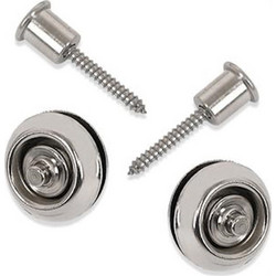 Dunlop SLS1401N Straplock Flush Set Κουμπί Κιθάρας