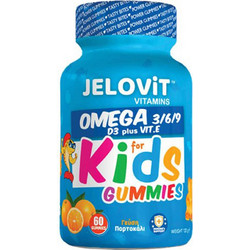 Jelovit Omega 3 6 9 Kids Gummies για Παιδιά Πορτοκάλι 60 Ζελεδάκια