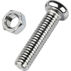 Βίδα σταυρός με παξιμάδι - 5mmx40mm+M5 - Σετ 12 πακέτα των 11 τεμαχίων - 202151