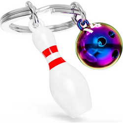 Μπρελόκ Μεταλλικό Metamorphose Sport Collection - Bowling Pin & Ball