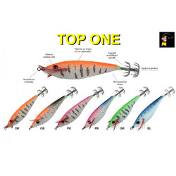 Top One 3010-013S Τεχνητό Δόλωμα Καλαμαριέρα 7cm