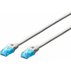 Digitus U/UTP Cat.5e Καλώδιο Δικτύου Ethernet 0.5m White DK-1512-005/WH