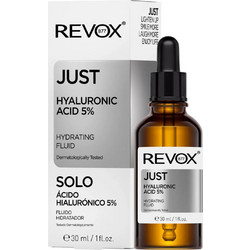 Revox B77 Just Hyaluronic Acid 5% Skin Αντιγηραντικό Serum Προσώπου με Υαλουρονικό 30ml