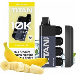 ΗΛΕΚΤΡ. ΤΣΙΓΑΡΟ GIGA 10.000PUFFS TITAN BANANA ICE