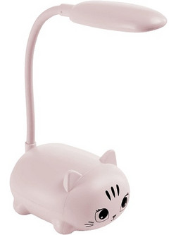 Miquelrius Φωτιστικό Γραφείου LED Back2Fun 6.5x16x7.5cm Kitty-Ροζ