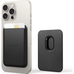 Mαγνητικό Πορτοφόλι Tech-Protect Magwallet Magsafe Universal Magnetic Card Holder black