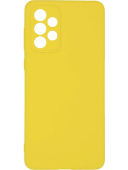 Ancus Silicon Liquid Back Cover Yellow (Samsung Galaxy A73 5G)