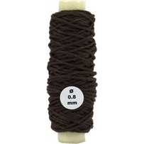 THREAD BROWN 0.8 mm - ARTESANIA