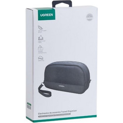 Ugreen LP930 Οργανωτής ταξιδίου για ηλεκτρονικά αξεσουάρ μέγεθος S μαύρο (65555)