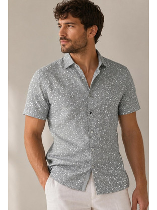IKKS Men Πουκάμισο Fin - M112283 21 Grey