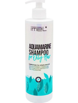 Imel Aquamarine Oily Hair Σαμπουάν για Επανόρθωση για Λιπαρά Μαλλιά 500ml