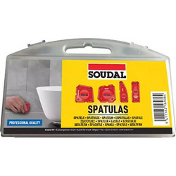 Σετ Σπάτουτες Φινιρίσματος 4 τεμ SOUDAL