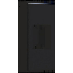 Aca Light MODYS ΠΡΟΣΑΡΜΟΓΕΑΣ ΚΕΝΟΣ ΓΙΑ ΑΝΤΑΠΤΟΡΑ ΜΑΥΡΟ ΜΑΤ IP20