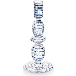Κηροπήγιο 20cm Pip Studio - Swirl Dark Blue