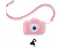 Compact Παιδική Φωτογραφική Μηχανή 10MP με Οθόνη 2 και Παιχνίδια HL 18668-98 Ροζ