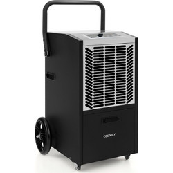 Costway Εμπορικός Αφυγραντήρας 66L/Ημέρα με Αντλία και Αποστραγγιστικό Σωλήνα για Χώρους έως 418m ES10302DE-WH
