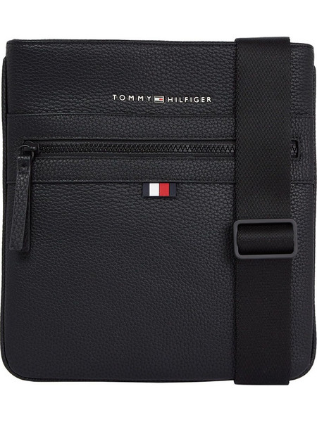 Tommy Hilfiger Ανδρική Τσάντα Ώμου / Χιαστί Μαύρη AM0AM09506-BDS
