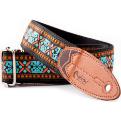 Right On Straps RIGHTON Surf Rider Teal Ζώνη Κιθάρας - Μπάσου