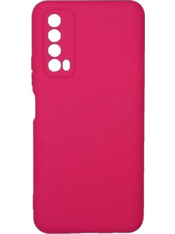 Θήκη Huawei P Smart 2021 Silky and Soft Touch Silicone Φούξια Φούξια Θήκη πλάτης Σιλικόνη