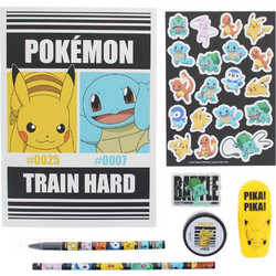 Pokemon Stationery Set 7-piece