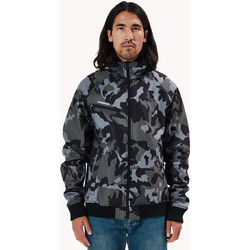 Emerson Ribbed Ανδρικό Μπουφάν Χειμωνιάτικο Softshell Αδιάβροχο Διαφανές 212.EM11.40