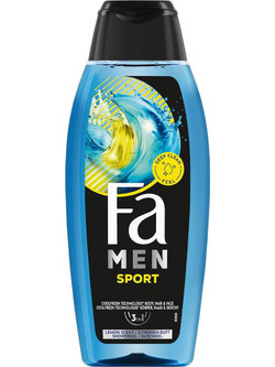 Fa Men Active Sport Energizing Scent Ανδρικό Αφρόλουτρο σε Gel 750ml