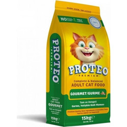 Proteo Gourmet Ξηρά Τροφή για Ενήλικες Γάτες με Κοτόπουλο (Χύμα-1kg) - PROTEO