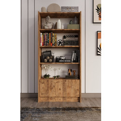 Stewe Home Βιβλιοθήκη 65x22x151cm STE-015951-V22390-1196216