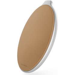 Vonmahlen Aura Ασύρματος Φορτιστής Qi Pad Silver Beige