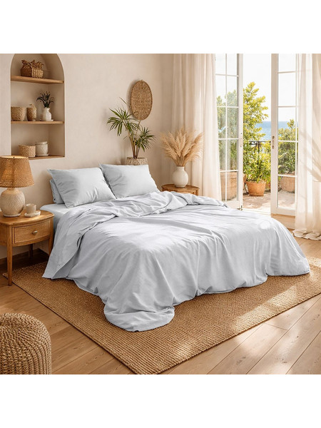 Κουβέρτα Πικέ Μονόχρωμη 325 gr/m 225x270 White 100% Cotton