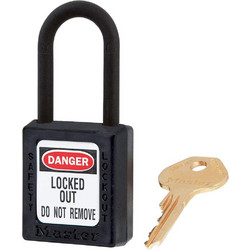 Λουκέτο Ασφαλείας Zenex 406 Black Keyed different-Key retaining