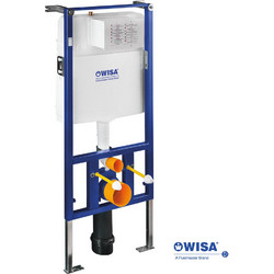 Εντοιχιζόμενο Καζανάκι Wisa Slim Plus 50cm (2920) Γυψοσανίδας για Κρεμαστή Λεκάνη