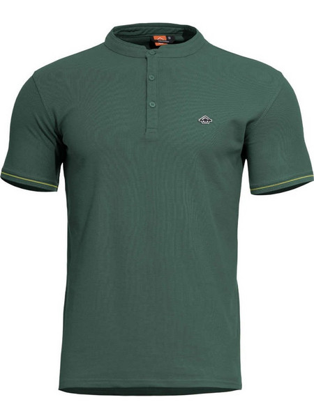 Μπλουζάκι Πόλο T-Shirt Pentagon Levantes Henley STR Green