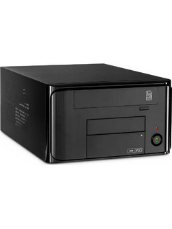 Inter-Tech MI-008 ITX Black Mini Tower Κουτί Υπολογιστή